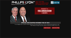 Desktop Screenshot of phillipsandlyon.com