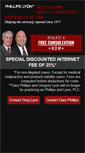 Mobile Screenshot of phillipsandlyon.com